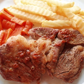 アメリカ牛ステーキ肉レシピ 作り方の人気順 簡単料理の楽天レシピ